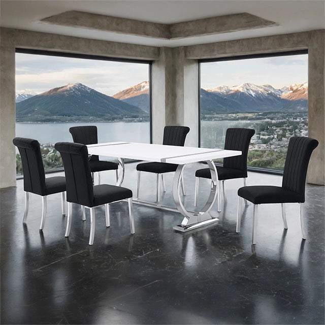 Holbaek 7 Pc 80" Dining Table Set