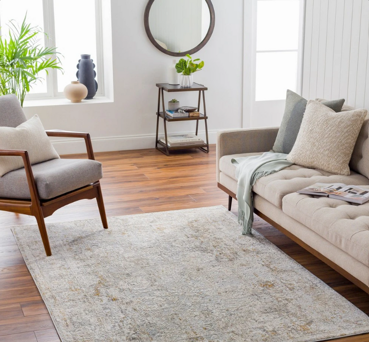 CARMEL COLLECTION Beige 7ft x 6 inch x 10ft Area Rug