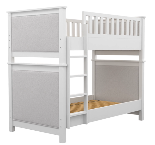 Bayside Twin Over Twin Upholstered Bunk Bed