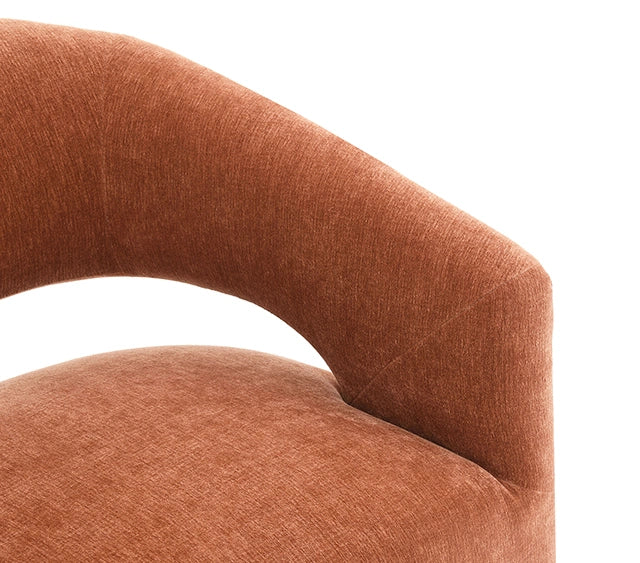 Tresa Arm Chair with Casters