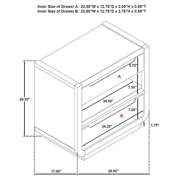 Leandro Nightstand