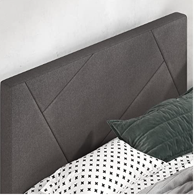 Judy Upholstered Platform Bed Frame- KING