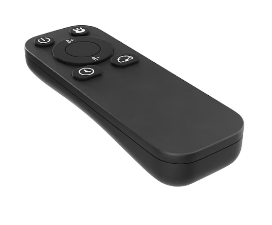 Allen + Roth 58-in W Dark Brown Oak Free standing  Infrared Quartz Flat Wall Electric Fireplace with Remote  Control Included