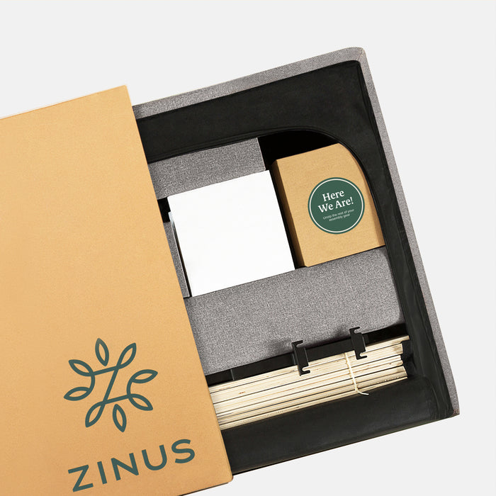 Avery Platform Bed with Reclining Headboard, Full Dark Gray