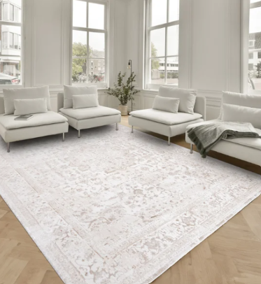 Locksley Area Rugs 7ft x 10ft Onida Cream