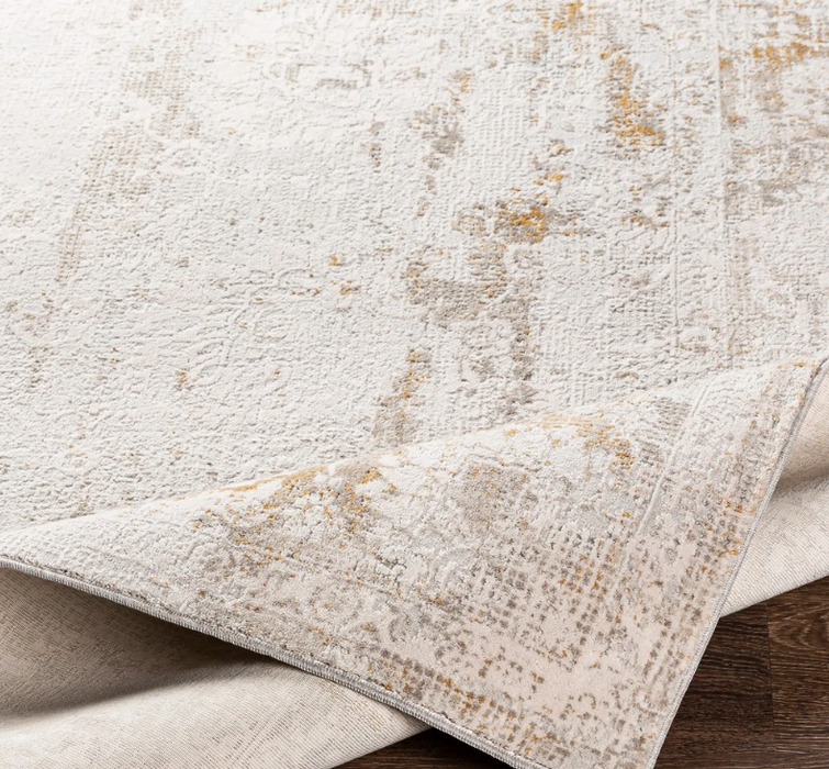 CARMEL COLLECTION Beige 7ft x 6 inch x 10ft Area Rug