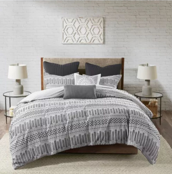INK+IVY Rhea 3-pc. Geometric Comforter Set King/Cal King