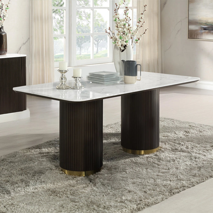 Dining Table w/Marble Top