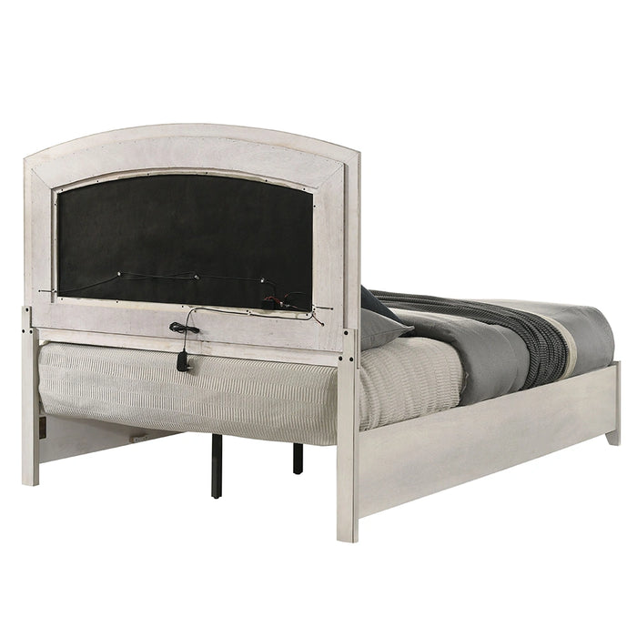 EK Bed w/Storage & LED