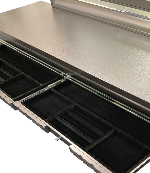 Sawyer Metallic Gray Dresser