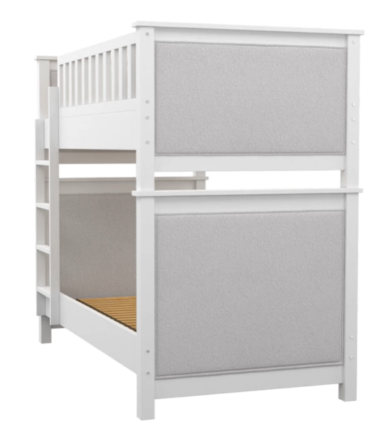 Bayside Twin Over Twin Upholstered Bunk Bed