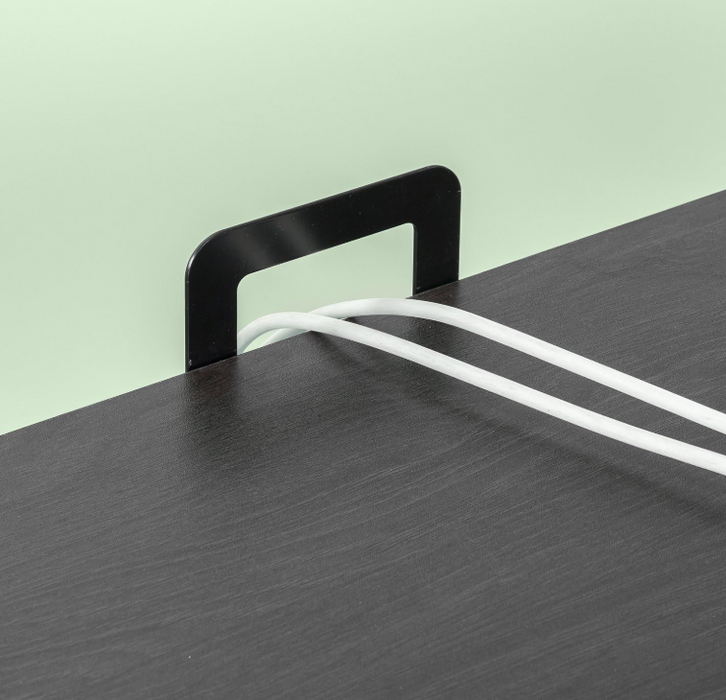 Zinus Connie Metal Framed Desk In Espresso