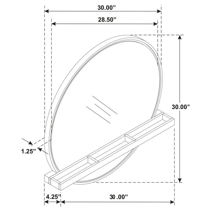 Arini Makeup Vanity Wall Mirror