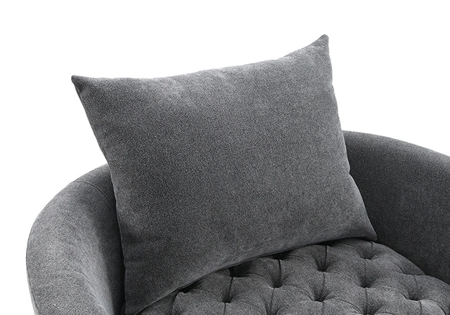 Sofi Button Tufted Swivel Chair