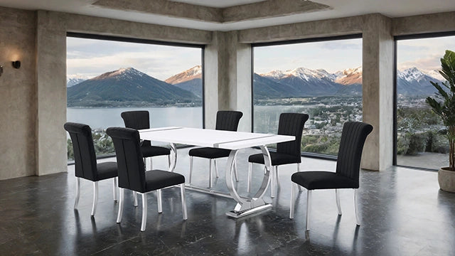 Holbaek 5 Pc 80" Dining Table Set