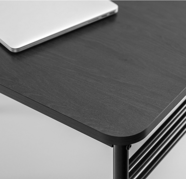 Zinus Connie Metal Framed Desk In Espresso