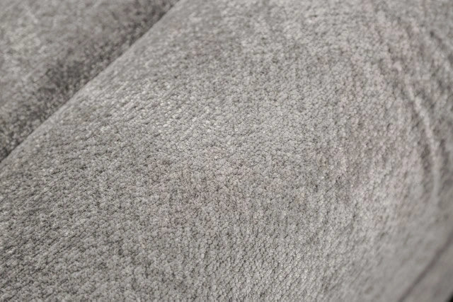 JOSIAS Glider Recliner, Light Gray Fabric
