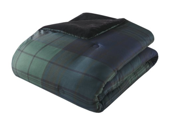 Woolrich Cedar Green Plaid 2 Piece Comforter Set, Twin / Twin XL