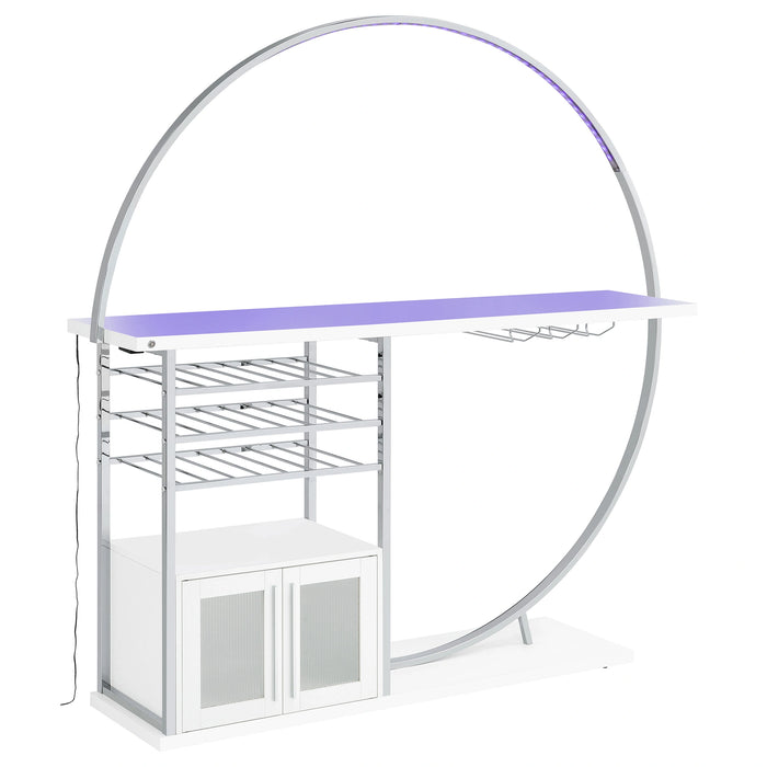 Risley Wine Cabinet with LED Lighting
