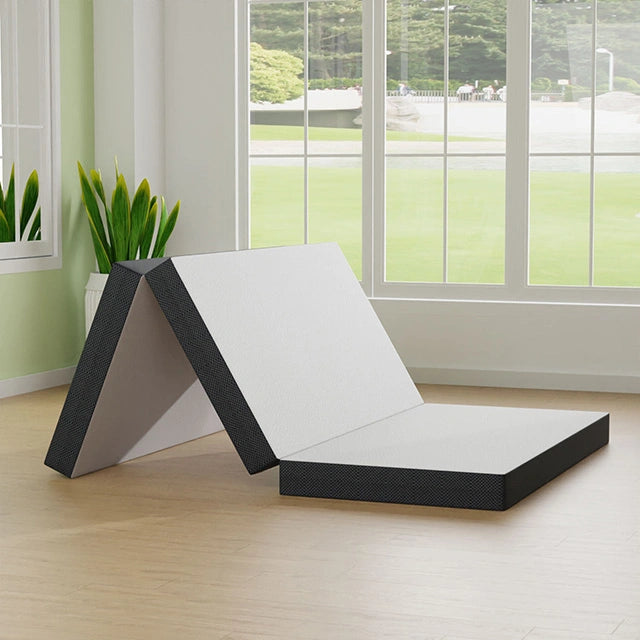 Hollyhock 4" Full Tri-Fold Memory Foam Topper