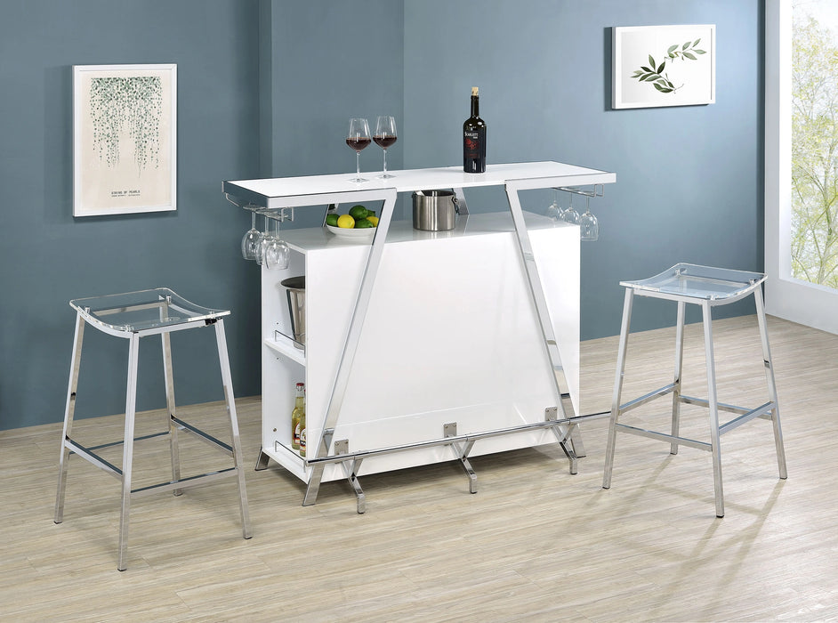 Araceli Home Bar with LED Lighting