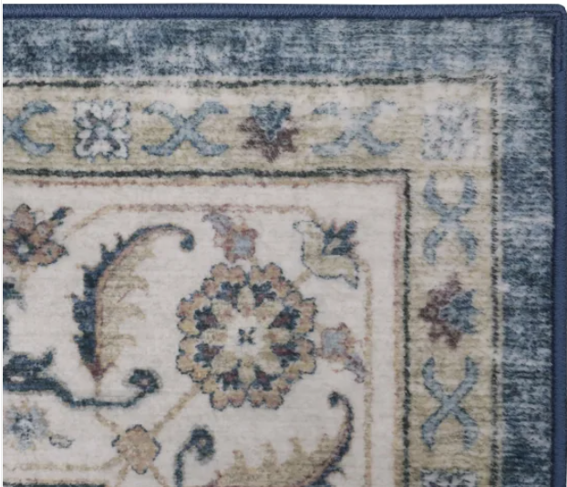 Wyatt & Ash Washable Indoor Area Rug, Geraldine