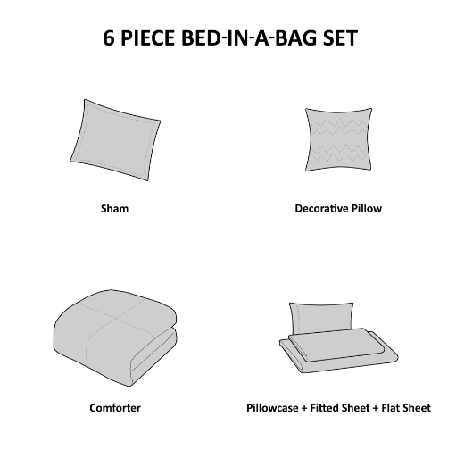 Mainstays Monique Paisley Coordinated Bedding Set Bed TWIN/TXL