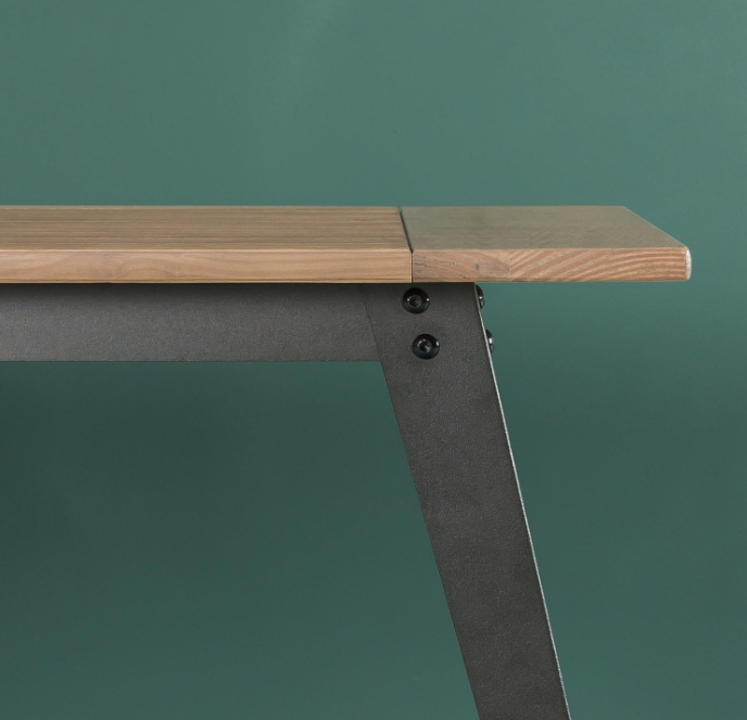 ZINUS Woodrow Wood and Metal Coffee Table