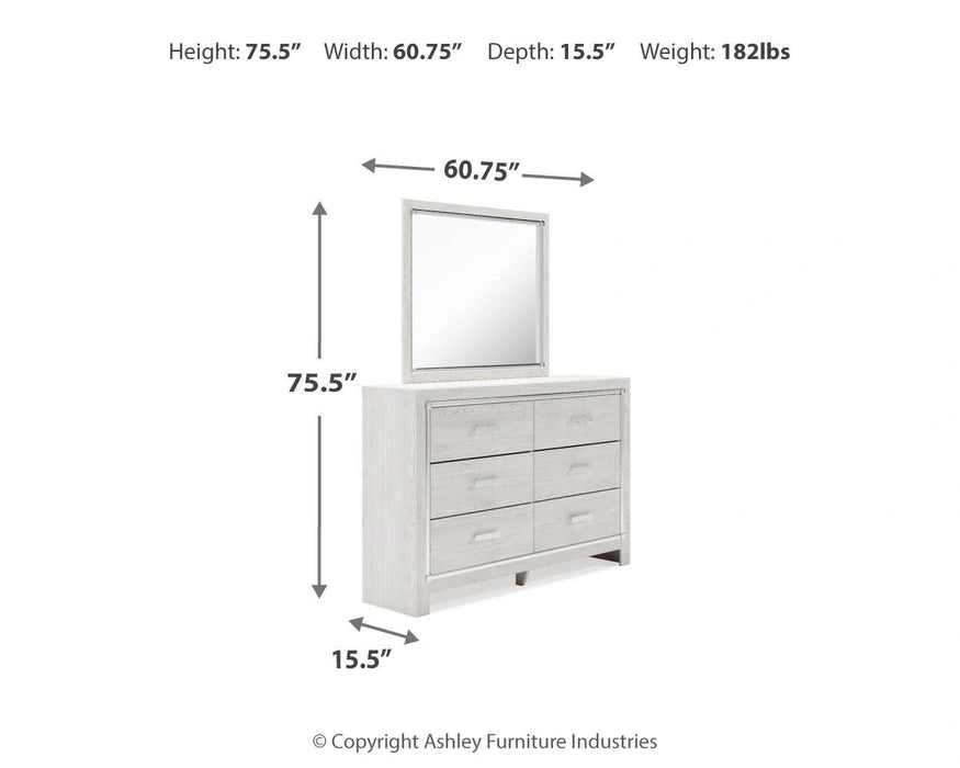 Altyra Dresser and Mirror