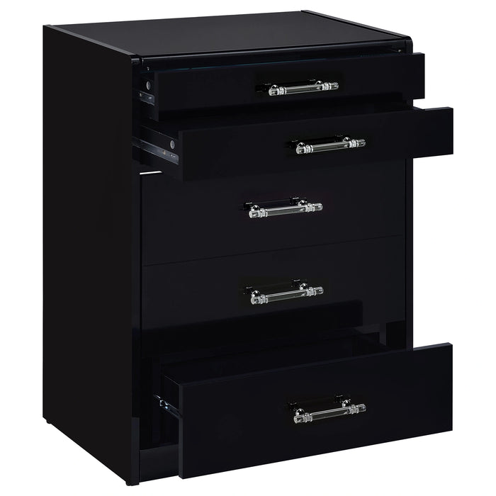 Danbury Makeup Vanity Table with LED Mirror and Stool