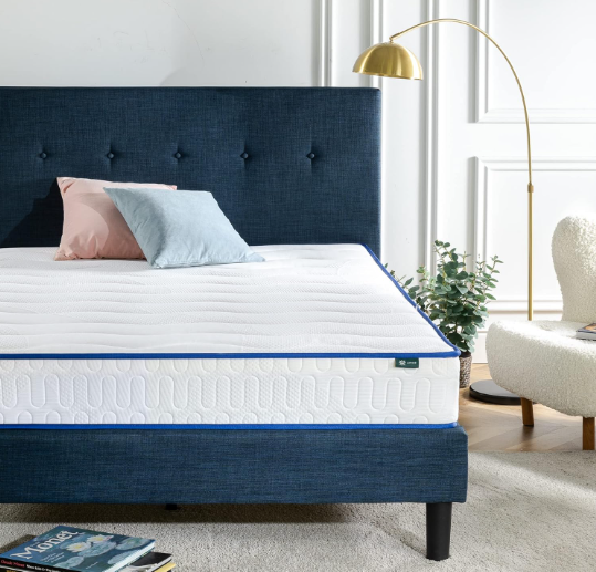 Zinus 8 Inch Essential Innerspring Mattress, Full