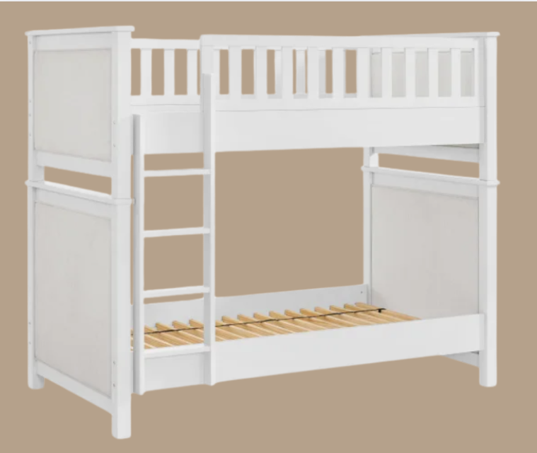 Bayside Twin Over Twin Upholstered Bunk Bed