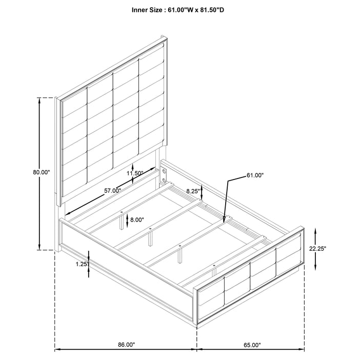 Durango Panel Bed