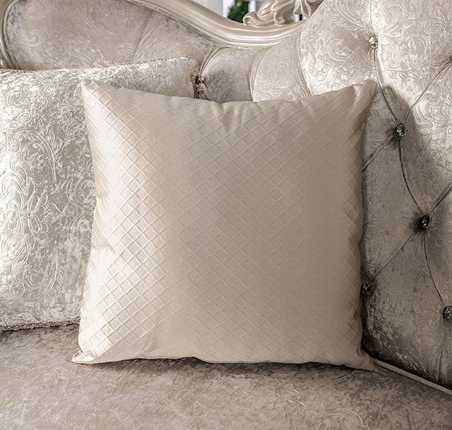 Acapulco White & Espresso Sofa