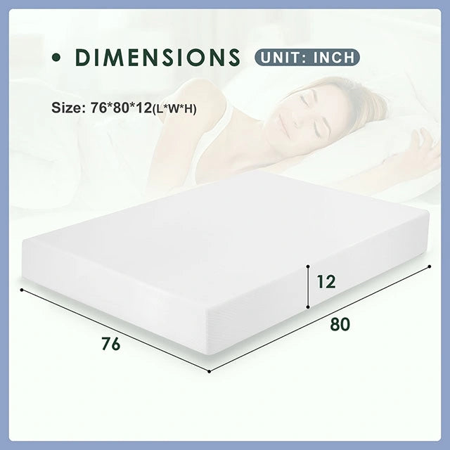 Artemisia 12" Memory Foam Mattress