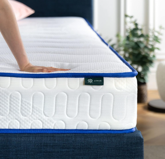 Zinus 8 Inch Essential Innerspring Mattress, Full