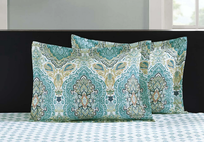 Mainstays Monique Paisley Coordinated Bedding Set Bed TWIN/TXL