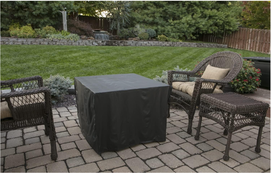 Endless Summer 30 Gas Outdoor Fire Pit Table with Resin Mantel