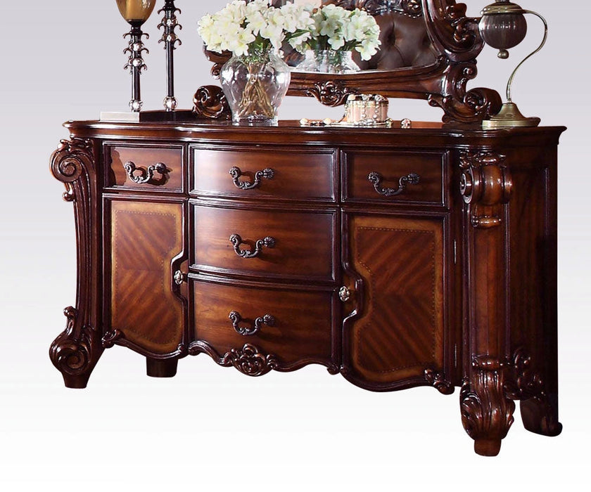 Acme Vendome Traditional Dresser/Server with Four Drawers and Two Doors in Cherry 22005