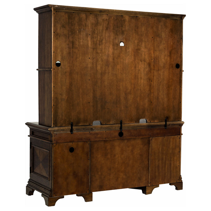Hartshill Credenza Desk with Hutch