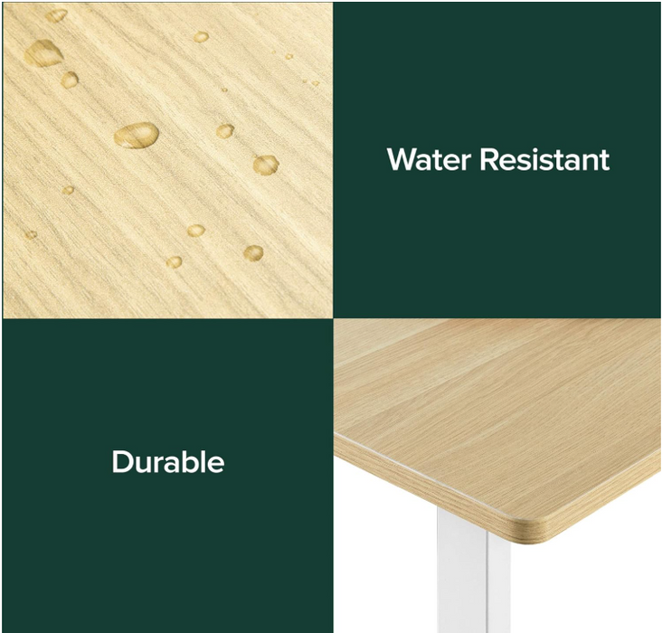 Zinus Alto Rectangular Dining, Office Desk, Computer Table, Farmhouse Desk