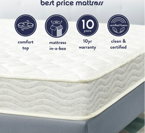 Tight Top Bonnel Spring 6 Inch Mattress King size