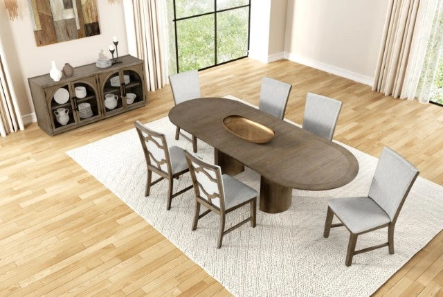 9-Piece: Table + 8 Chairs