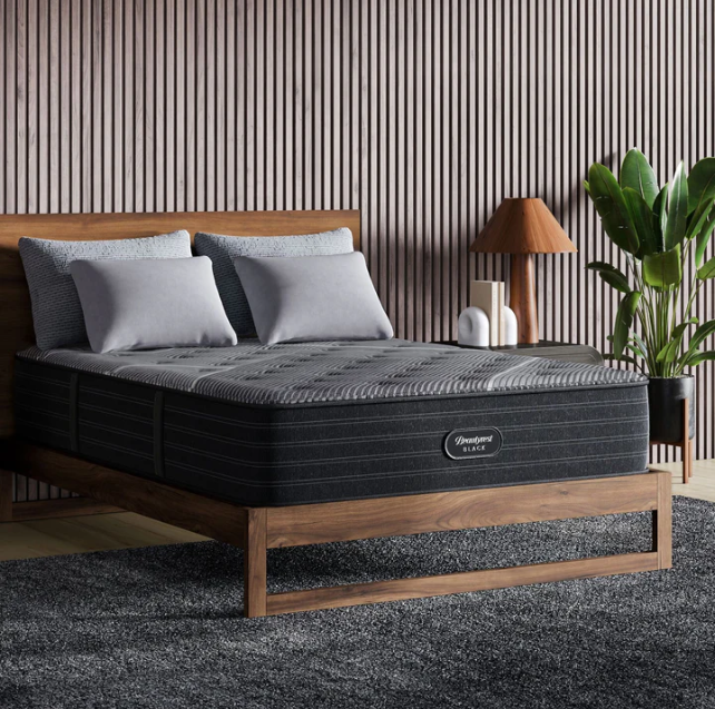 BEAUTYREST BLACK B-CLASS MEDIUM SPLIT CAL KING MATTRESS