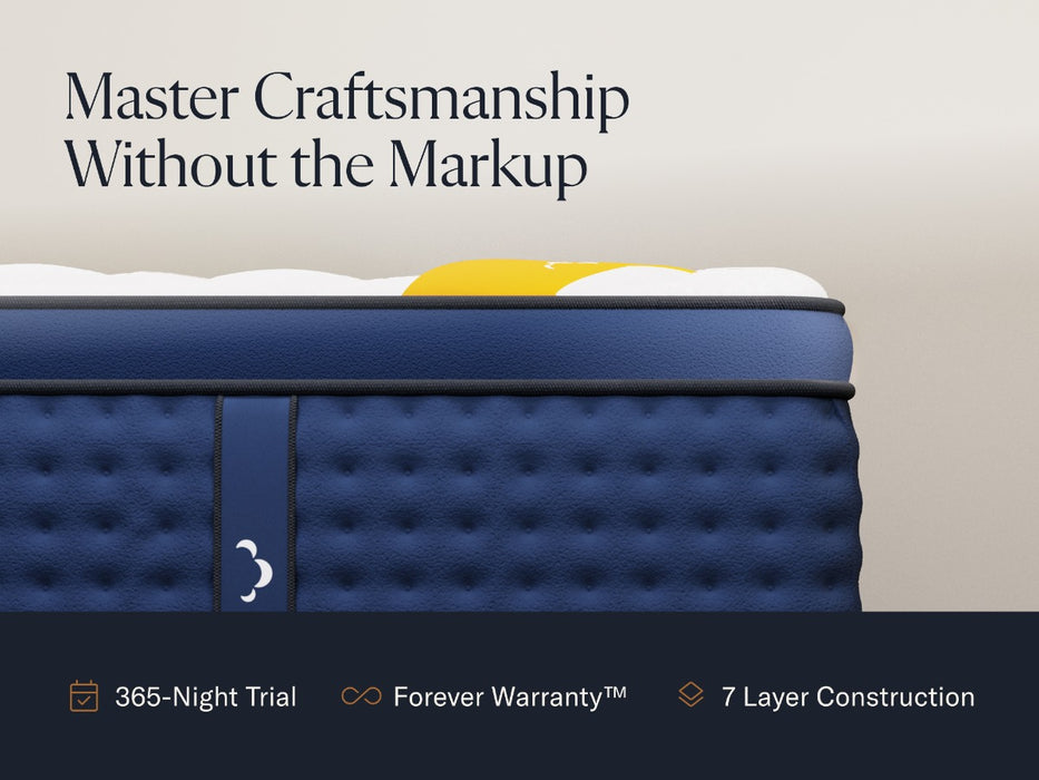 DreamCloud Memory Foam Mattress CAL KING SIZE [Yellow Label]