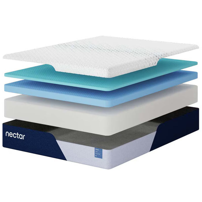 NECTAR Classic Memory Foam QUEEN Mattress [Blue Label ]