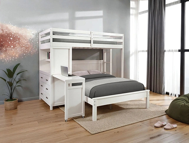 Aludra Loft Bed With Full Bed