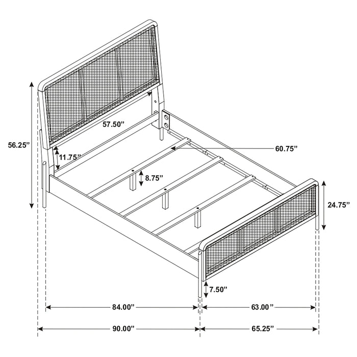 Arini Panel Bed