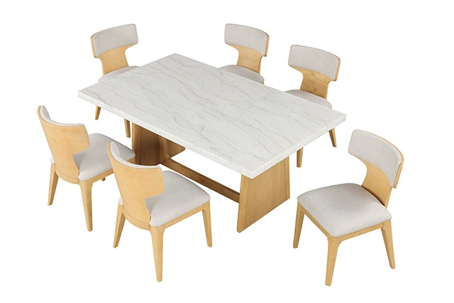 Caerwys 7 Pc Dining Table Set