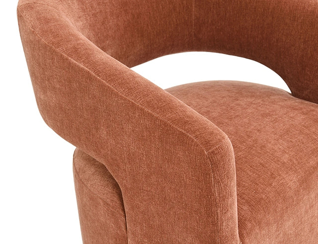 Tresa Arm Chair with Casters